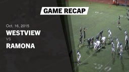 Recap: Westview  vs. Ramona  2015