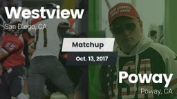 Matchup: Westview  vs. Poway  2017