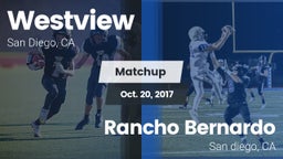 Matchup: Westview  vs. Rancho Bernardo  2017