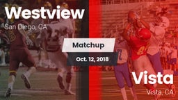 Matchup: Westview  vs. Vista  2018