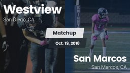 Matchup: Westview  vs. San Marcos  2018
