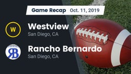Recap: Westview  vs. Rancho Bernardo  2019