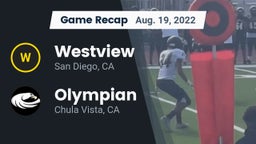 Recap: Westview  vs. Olympian  2022