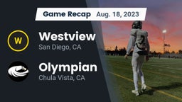 Recap: Westview  vs. Olympian  2023