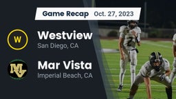 Recap: Westview  vs. Mar Vista  2023