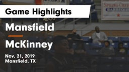 Mansfield  vs McKinney  Game Highlights - Nov. 21, 2019