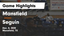 Mansfield  vs Seguin  Game Highlights - Dec. 8, 2020