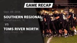 Recap: Southern Regional  vs. Toms River North  2016