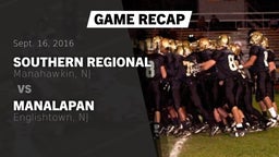 Recap: Southern Regional  vs. Manalapan  2016