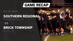 Recap: Southern Regional  vs. Brick Township  2016
