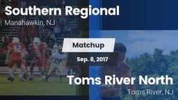 Matchup: Southern Regional vs. Toms River North  2017