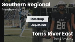 Matchup: Southern Regional vs. Toms River East  2018