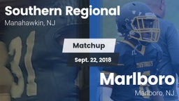 Matchup: Southern Regional vs. Marlboro  2018