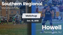 Matchup: Southern Regional vs. Howell  2018