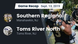 Recap: Southern Regional  vs. Toms River North  2019