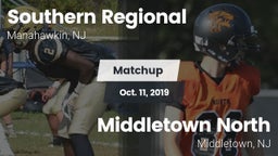 Matchup: Southern Regional vs. Middletown North  2019