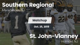 Matchup: Southern Regional vs. St. John-Vianney  2019