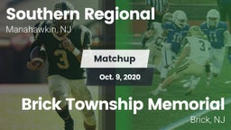 Matchup: Southern Regional vs. Brick Township Memorial  2020