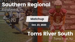 Matchup: Southern Regional vs. Toms River South  2020