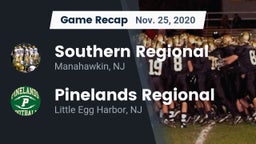 Recap: Southern Regional  vs. Pinelands Regional  2020