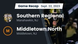 Recap: Southern Regional  vs. Middletown North  2023