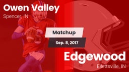 Matchup: Owen Valley High vs. Edgewood  2017