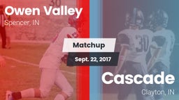 Matchup: Owen Valley High vs. Cascade  2017