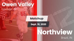 Matchup: Owen Valley High vs. Northview  2020