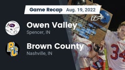 Recap: Owen Valley  vs. Brown County  2022