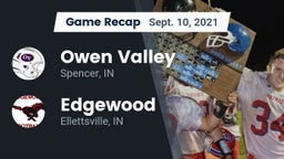 Recap: Owen Valley  vs. Edgewood  2021