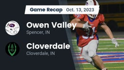 Recap: Owen Valley  vs. Cloverdale  2023