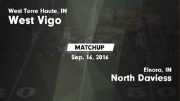 Matchup: West Vigo High vs. North Daviess  2016