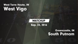 Matchup: West Vigo High vs. South Putnam  2016