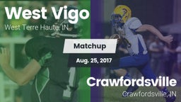 Matchup: West Vigo High vs. Crawfordsville  2017