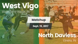 Matchup: West Vigo High vs. North Daviess  2017