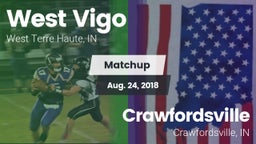 Matchup: West Vigo High vs. Crawfordsville  2018