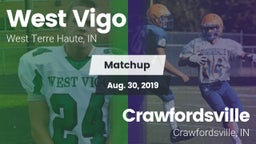Matchup: West Vigo High vs. Crawfordsville  2019