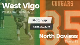 Matchup: West Vigo High vs. North Daviess  2019