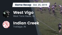 Recap: West Vigo  vs. Indian Creek  2019