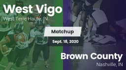 Matchup: West Vigo High vs. Brown County  2020