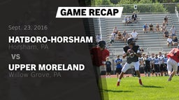 Recap: Hatboro-Horsham  vs. Upper Moreland  2016
