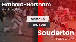 Matchup: Hatboro-Horsham vs. Souderton  2017