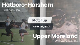 Matchup: Hatboro-Horsham vs. Upper Moreland  2017