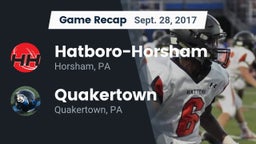 Recap: Hatboro-Horsham  vs. Quakertown  2017