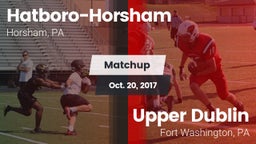 Matchup: Hatboro-Horsham vs. Upper Dublin  2017