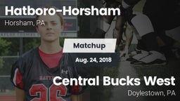 Matchup: Hatboro-Horsham vs. Central Bucks West  2018