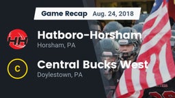 Recap: Hatboro-Horsham  vs. Central Bucks West  2018
