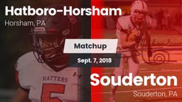 Matchup: Hatboro-Horsham vs. Souderton  2018