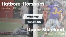 Matchup: Hatboro-Horsham vs. Upper Moreland  2018