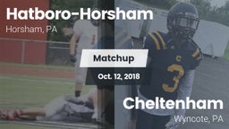 Matchup: Hatboro-Horsham vs. Cheltenham  2018